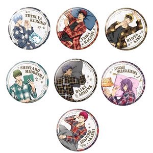 Kuroko`s Basketball Kurocorzet Room Wear Series Trading Can Badge (Set of 7) (Anime Toy)