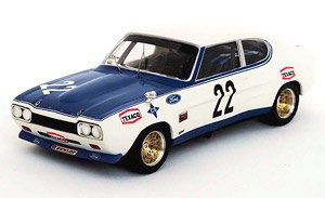 フォード カプリ 2600 RS 1972年ヴィラ・レアル 優勝 #22 Jaime Mesia (ミニカー)