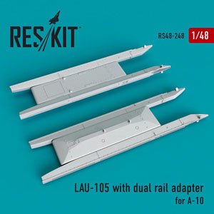LAU-105 サイドワインダーランチャー w/デュアルアダプター (2個入り) (プラモデル)