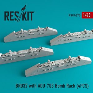 BRU32w/ADU-703爆弾架 (F-14用) (4個入り) (プラモデル)