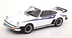 Porsche 911 930 3.0 Turbo 1976 white Martini (ミニカー)