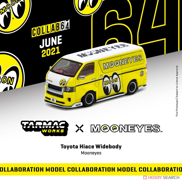 Toyota Hiace Widebody Mooneyes (Diecast Car) Item picture1