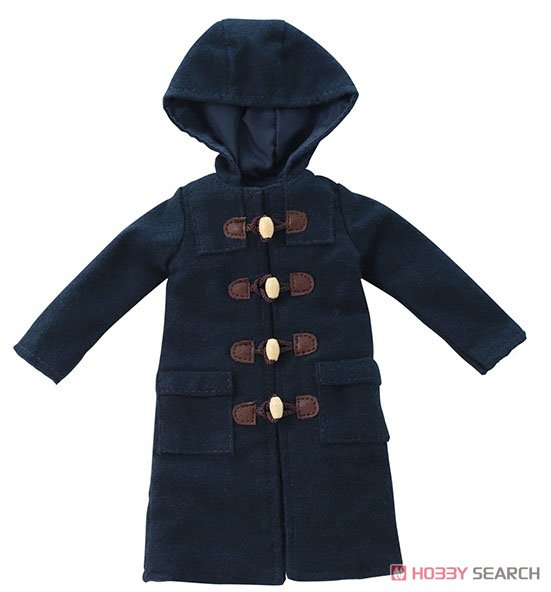 PNM Long Duffle Coat (Navy) (Fashion Doll) Item picture1