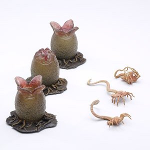 Alien 1/18 Action Figure Alien Egg & Face Hugger Set (Completed)
