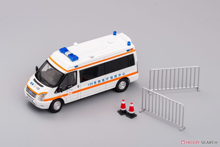 フォード トランジット (VM) 140 T330 VAN チャイナ 救急車 (AMBULANCE) (ミニカー) 商品画像17