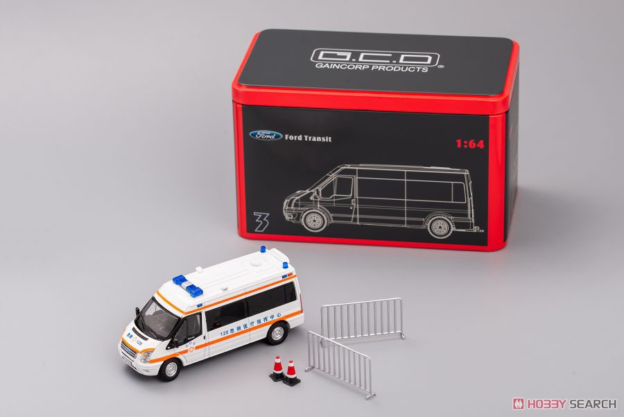 フォード トランジット (VM) 140 T330 VAN チャイナ 救急車 (AMBULANCE) (ミニカー) 商品画像18