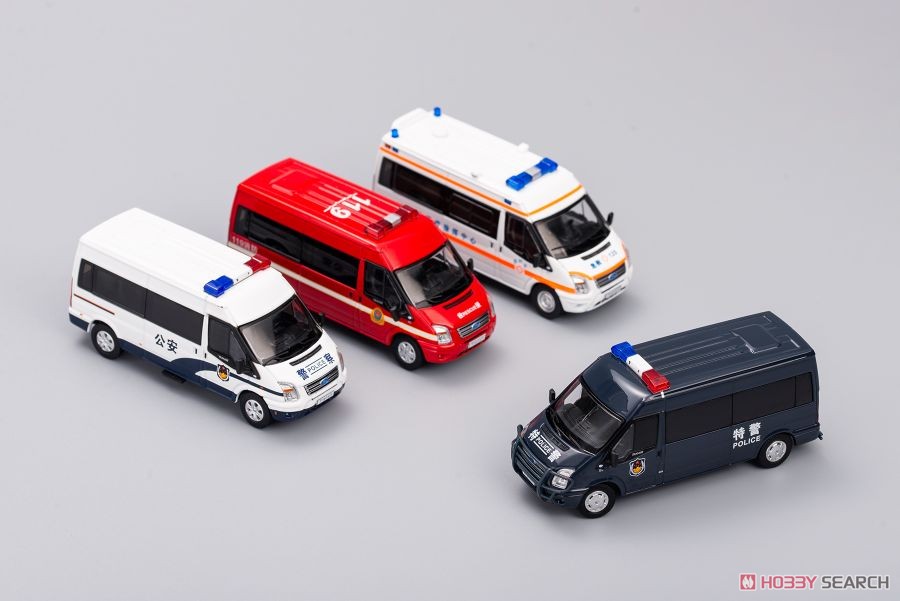 フォード トランジット (VM) 140 T330 VAN チャイナ 救急車 (AMBULANCE) (ミニカー) その他の画像1