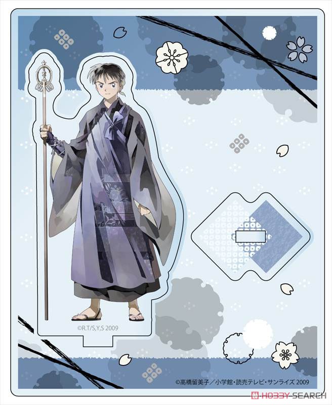 Inuyasha Acrylic Stand Pale Tone Series Miroku (Anime Toy) Item picture1