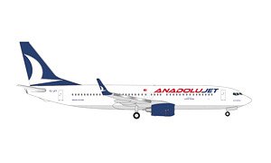 737-800 アナドルジェット航空 TC-JFT `Kastamonu` (完成品飛行機)