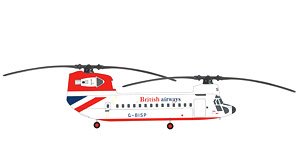 ブリティッシュ エアウェイズ ヘリコプターズ Boeing 234 チヌーク G-BISP (完成品飛行機)