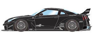 LB-Silhouette WORKS GT 35GT-RR ブラック (ミニカー)