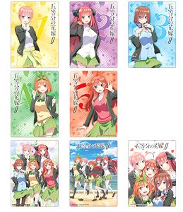 The Quintessential Quintuplets Season 2 B5 Pencil Board (Set of 8) (Anime Toy)