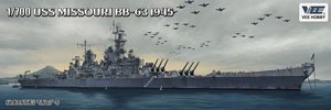 USS Missouri BB-63 1945 (Plastic model)