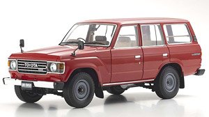 Toyota Land Cruiser 60 (Red) (Diecast Car)