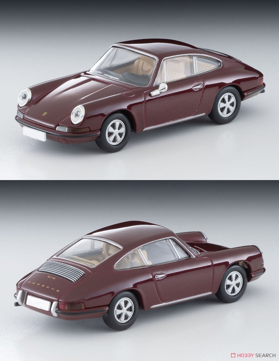 TLV-86g ポルシェ911S (マルーン) (ミニカー) 商品画像1