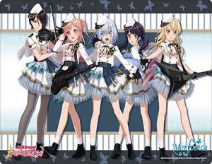 ブシロード ラバーマットコレクション Vol.844 バンドリ！ガールズバンドパーティ！ 『Morfonica』 (カードサプライ)