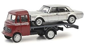 Mercedes-Benz L319 + MB 300 SEL (ミニカー)