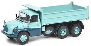 タトラ T138 ダンプトラック ブルー (ミニカー)