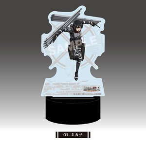 Attack on Titan LED Big Acrylic Stand 01 Mikasa (Anime Toy)