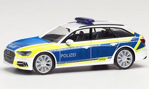 (HO) アウディ A6 アバント `警察車両 / アウディ デモンストレーション車両` (鉄道模型)