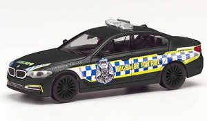 (HO) BMW 5シリーズ セダン `Victorian高速道路警察` ブラック (鉄道模型)