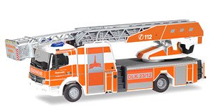 (HO) メルセデスベンツ アテゴ ローゼンバウアー回転式梯子消防車 `カッセル消防隊` (鉄道模型)