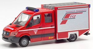 (HO) メルセデスベンツ スプリンター `13 警報車両 `レーゲンスブルク消防署` (鉄道模型)