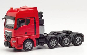 (HO) MAN TGX GX 大型トラクターレッド (鉄道模型)