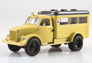 PAZ-653 乗用車両 `赤十字` (ミニカー)