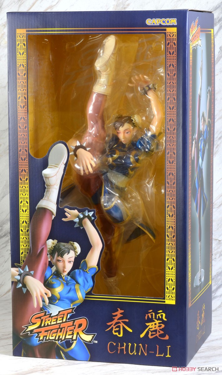 Capcom Figure Builders Creators Model Chun-Li (PVC Figure) Package1