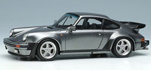 Porsche 930 turbo 1988 スレートグレーメタリック (シルバーホイール) (ミニカー)