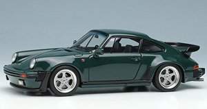 Porsche 930 turbo 1988 Dark Green (Silver Wheel) (Diecast Car)