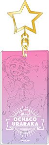 My Hero Academia Acrylic Key Ring Battle (Rough Illustration) Uraraka (Anime Toy)