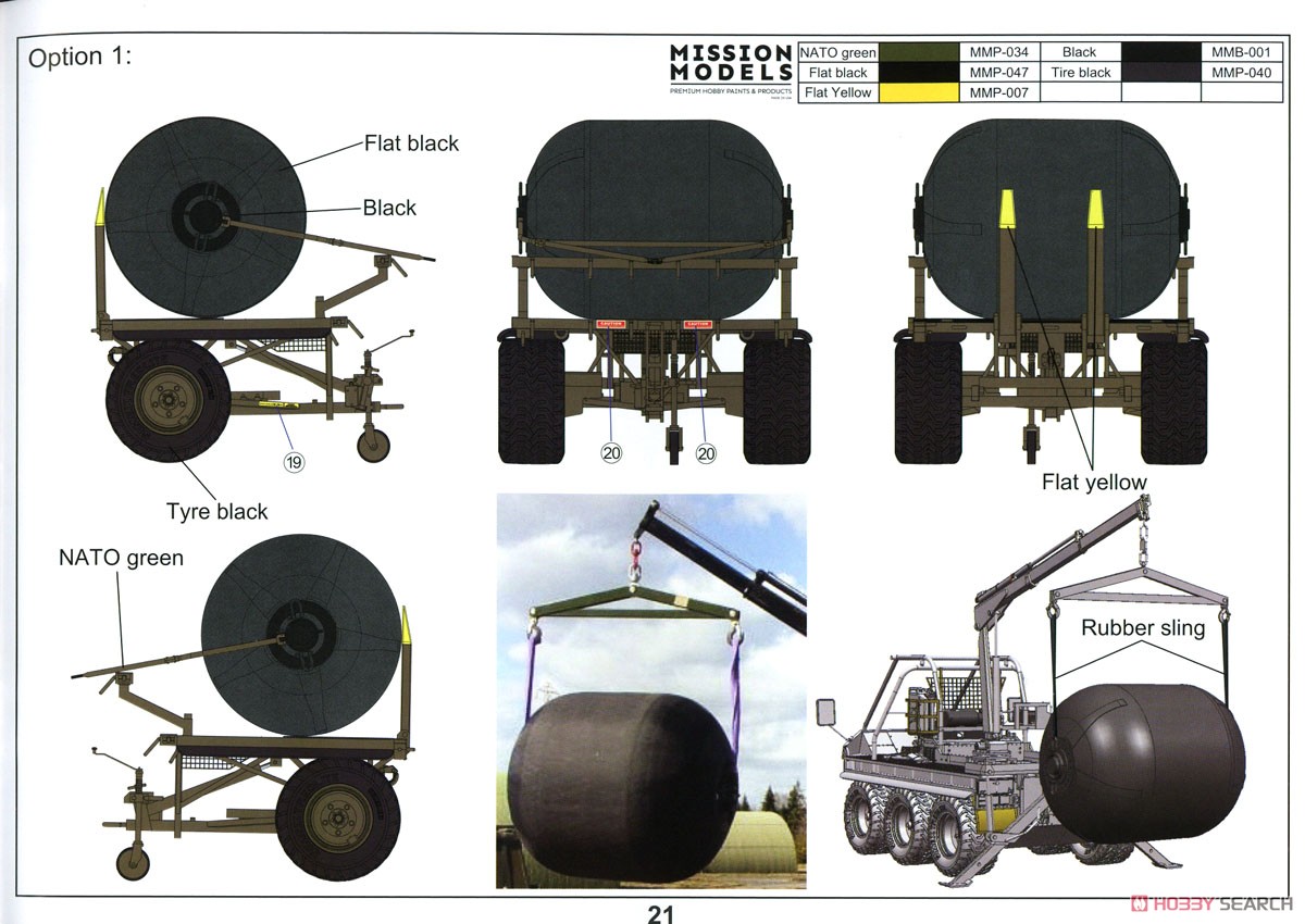 イギリス軍 ATMP w/SLLPT & 航空可搬燃料タンク (プラモデル) 塗装1