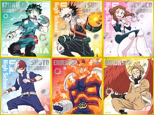 My Hero Academia Colored Paper Collection Battle (Set of 6) (Anime Toy)