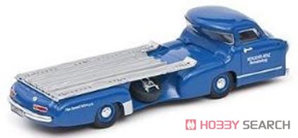 Mercedes Benz Race Transporter blue (ミニカー) 商品画像2