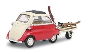 BMW Isetta `Wintersport` w/ Trailer (Diecast Car)