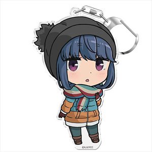 Laid-Back Camp Puni Colle! Key Ring (w/Stand) Rin Shima [Season 2] (Anime Toy)