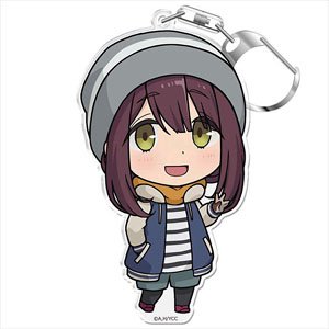 Laid-Back Camp Puni Colle! Key Ring (w/Stand) Ayano Toki (Anime Toy)