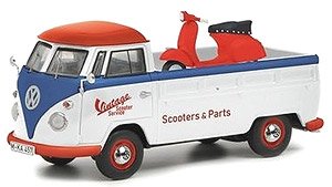 VW T1b ピックアップ スクーターGS付 `Scooters&Parts` (ミニカー)