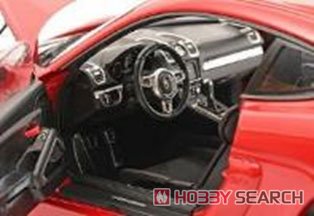 Porsche Cayman GT4 Red (Diecast Car) Item picture4
