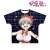 Uzaki-chan Wants to Hang Out! Especially Illustrated Hana Uzaki Christmas Ver. Full Graphic T-Shirt Unisex S (Anime Toy) Item picture1