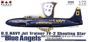 アメリカ海軍練習機 TV-2 シューティングスター `ブルーエンジェルス` (プラモデル)