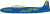 アメリカ海軍練習機 TV-2 シューティングスター `ブルーエンジェルス` (プラモデル) 塗装1