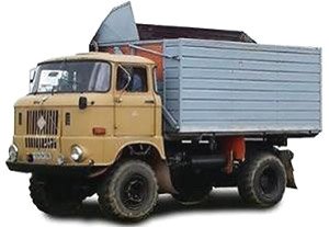 IFA W50 SHA ダンプトラック (ミニカー)