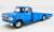 1970 Dodge D-300 Ramp Truck - Corporate Blue (ミニカー) 商品画像1