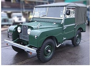 Land Rover 80 Dark Green (Diecast Car)