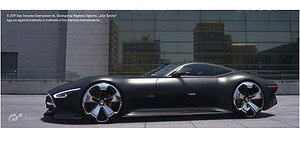 メルセデス・ベンツ AMG Vision Gran Turismo マットブラック (ミニカー)