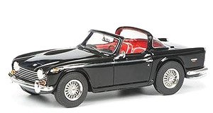 Triumph TR5 Open Top Black (Diecast Car)