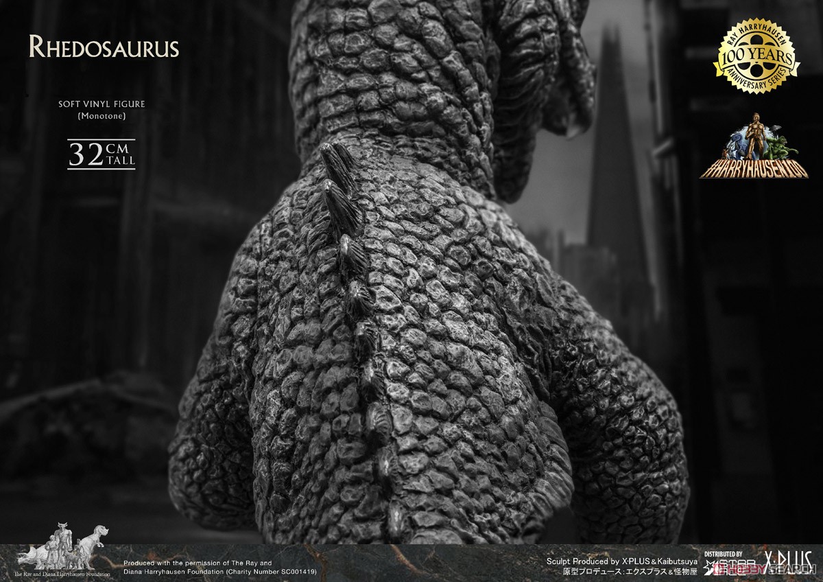 Star Ace Toys Rhedosaurus (Mono Tone Ver.) Soft Vinyl Statue (Completed) その他の画像5